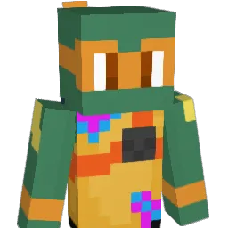 Croakeer Minecraft avatar bust
