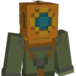 Croaksalot Minecraft avatar bust