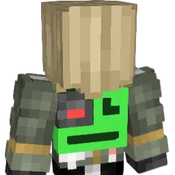CrocGod Minecraft avatar bust