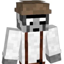 CronkyBadger Minecraft avatar bust