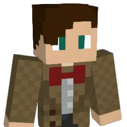 Crookedman86 Minecraft avatar bust
