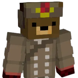 CrossedLemur Minecraft avatar bust