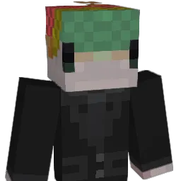 Crowperson Minecraft avatar bust