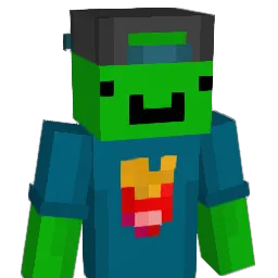 Crqlx Minecraft avatar bust