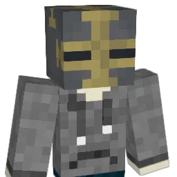 Crusadoor Minecraft avatar bust