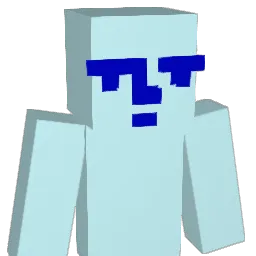 Cryingness Minecraft avatar bust