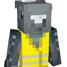 Cryoaxe Minecraft avatar bust