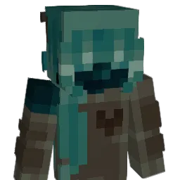 Crypless Minecraft avatar bust