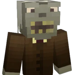 Cryptkeeper Minecraft avatar bust