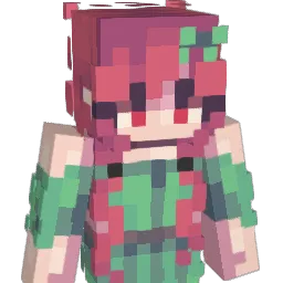 CrysBlueMoon Minecraft avatar bust