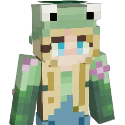 Crystacas Minecraft avatar bust