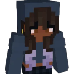 CrystalMochi Minecraft avatar bust