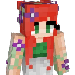 CrystalMoon06 Minecraft avatar bust