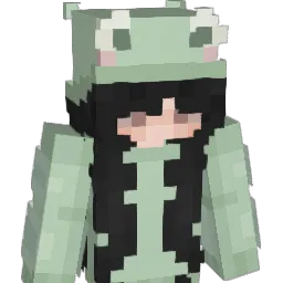 Crystalleer Minecraft avatar bust