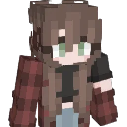 Csecstelen Minecraft avatar bust