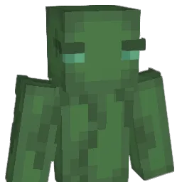 CthuLou Minecraft avatar bust
