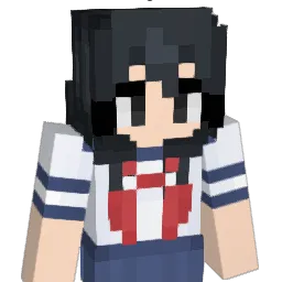 CuH2O Minecraft avatar bust