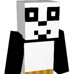 CumPooPanda Minecraft avatar bust