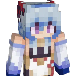 Cunchunmaruwu Minecraft avatar bust