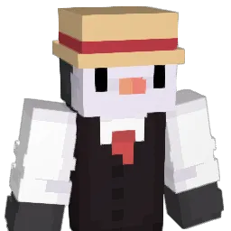 CuredPenguin Minecraft avatar bust