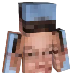 Minecraft-Avatar von CuriousGaming: Büste