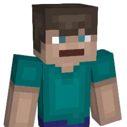 Curvephobia Minecraft avatar bust
