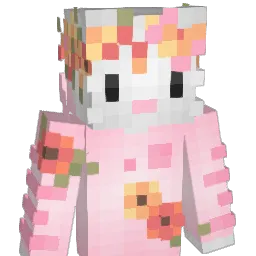 CurvyFlowered Minecraft avatar bust