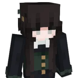 Cute9YearOldGirl Minecraft avatar bust