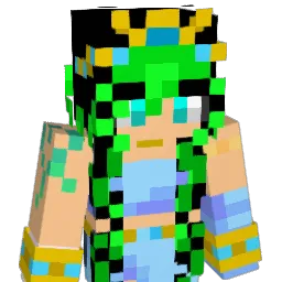 CuteCypress Minecraft avatar bust