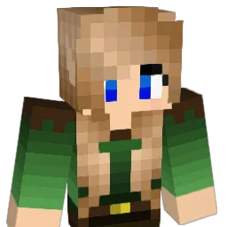 CuteElfGirl Minecraft avatar bust