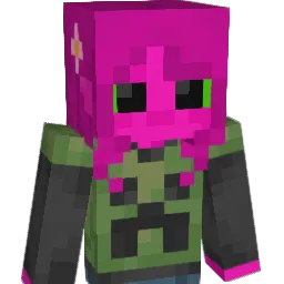 CuteGirlSteve33 Minecraft avatar bust