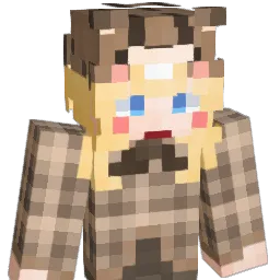 Cutepeanut Minecraft avatar bust