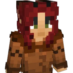 CutieKitten23 Minecraft avatar bust