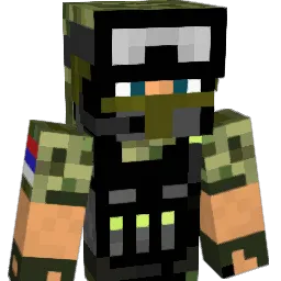 CvareX Minecraft avatar bust