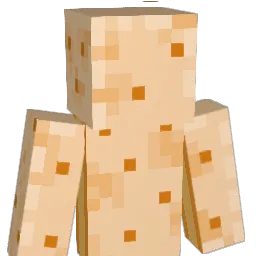 Cwackah Minecraft avatar bust