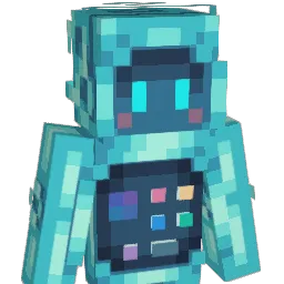 Cy4nne Minecraft avatar bust