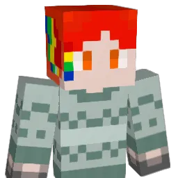 CyanAxolotl Minecraft avatar bust