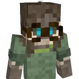 CyanBluric Minecraft avatar bust