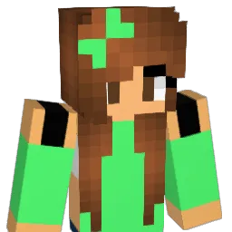 CyanideGirl Minecraft avatar bust