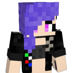 CyberJezebel Minecraft avatar bust