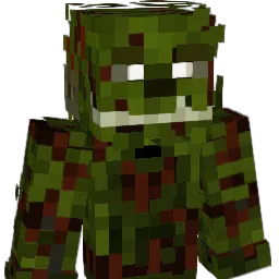 CyberWolf672 Minecraft avatar bust