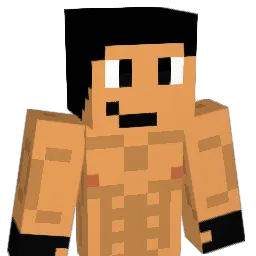 Cybering Minecraft avatar bust