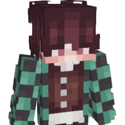Cybersneaky Minecraft avatar bust