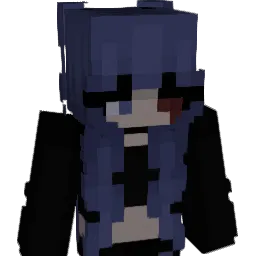 Cybrstrrs Minecraft avatar bust