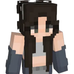 Czarnullka Minecraft avatar bust