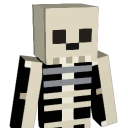 Czaszkobujca Minecraft avatar bust