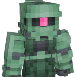 D1od3 Minecraft avatar bust