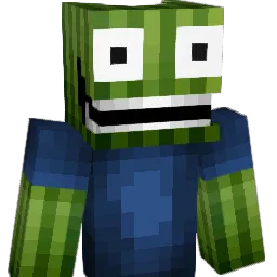 D3BU Minecraft avatar bust