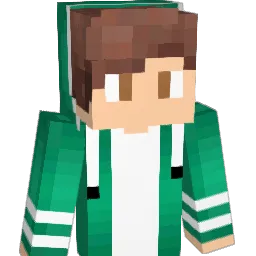 D3luke Minecraft avatar bust