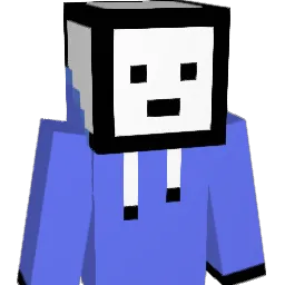 DD8877 Minecraft avatar bust